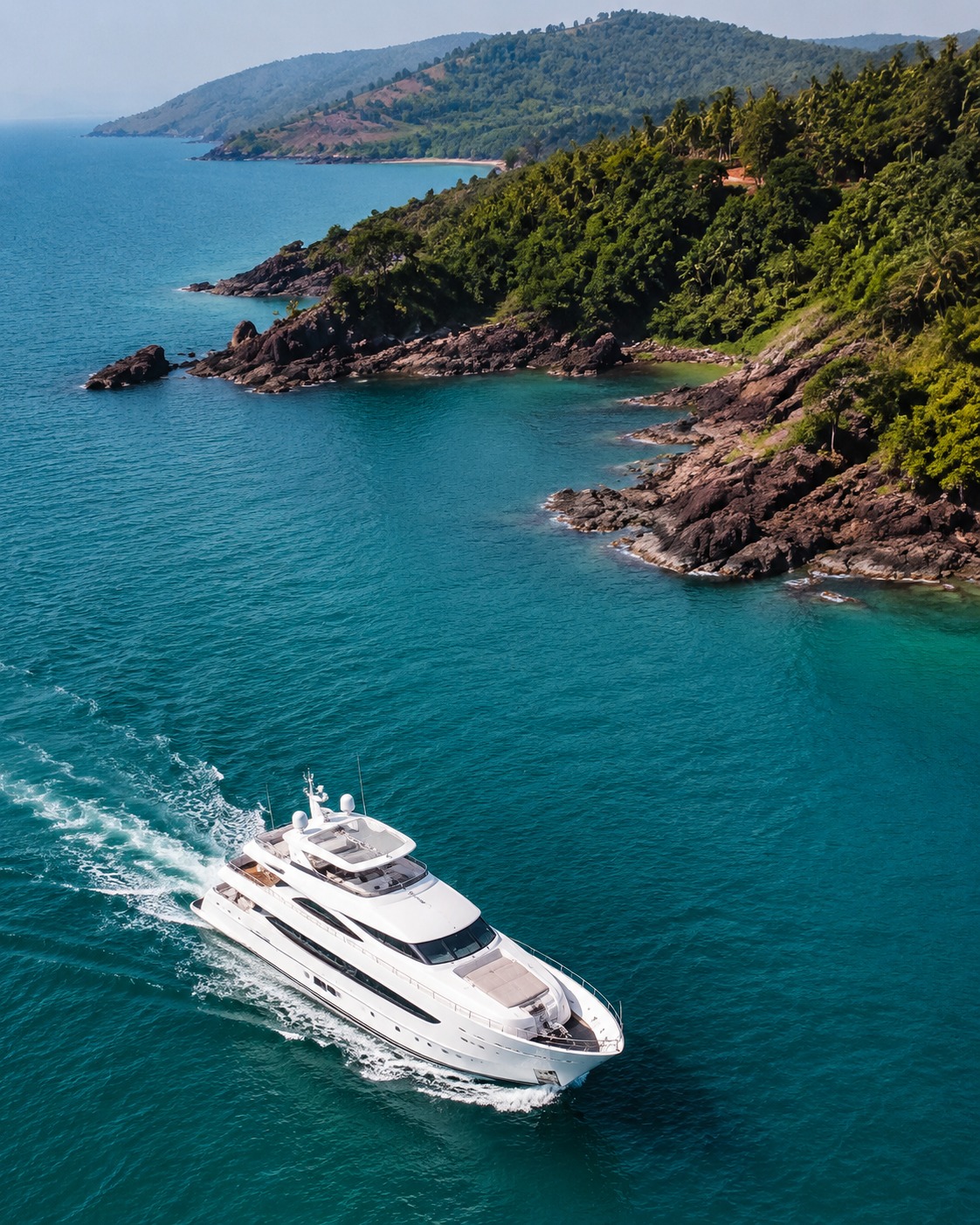 MRR yacht on Karnataka's coastal waters