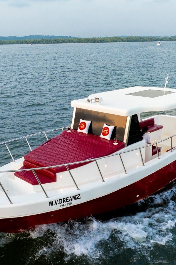Flagship charter yacht exterior
